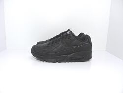 Жіночі чорні шкіряні кросівки NIKE AIR MAX р. 36,5