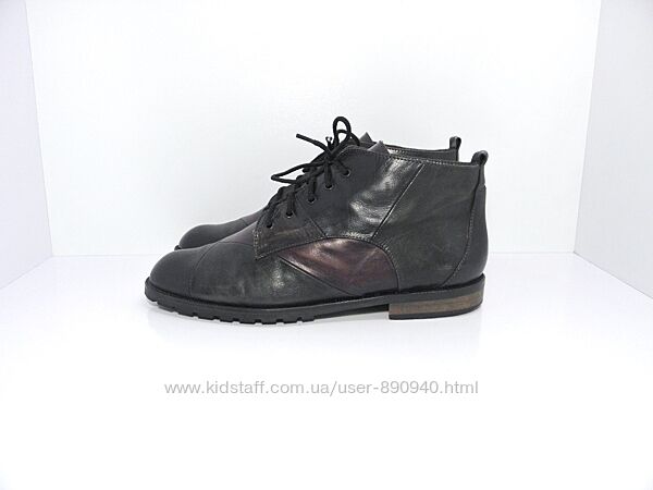 Жіночі оригінальні шкіряні демісизонні ботинки черевики FRANCO FORTINI р.40