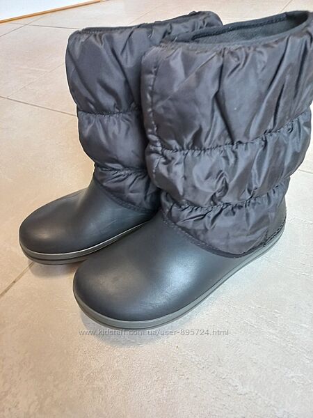 Женские зимние сапоги crocs winter puff boot, w7