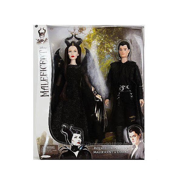 Набор кукол Малефисента и Диавал Royal Coronation Maleficent and Diaval
