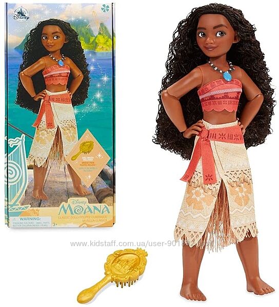 Кукла Моана с расческой классическая Ваяна Дисней Disney Moana Classic doll