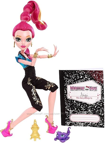 Лялька монстер хай джиджі грант 13 бажань monster wishes gigi grant doll ор