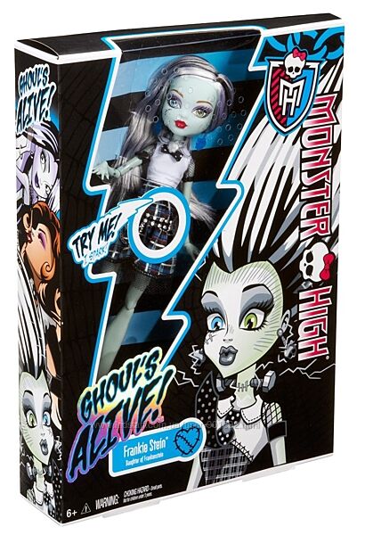 Кукла Френки Штейн серия Она Живая Monster High It´s Alive Frankie Stein