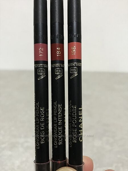 Chanel Le Crayon Levres Контурный карандаш для губ тон 184, 196 