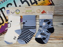 Качественный набор носков из 3 пар для мальчика на 3-12 месяцев Lupilu