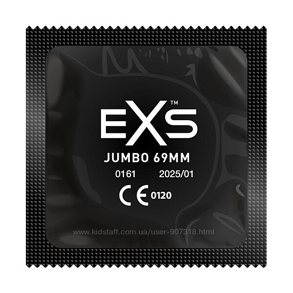 Презервативы EXS Jumbo 69mm - большой размер - Англия