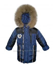 Зимняя куртка парка на мальчика 4 - 11 лет