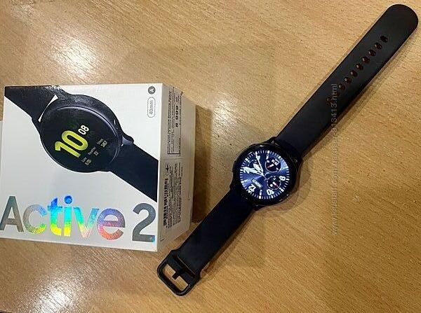 Смарт годинник/часы Samsung Galaxy Watch Active 2 40mm Black Aluminium