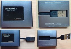 Картрідер кардридер адаптер USB-хаб для флеш-карт Siyoteam SY-660 15 в 1