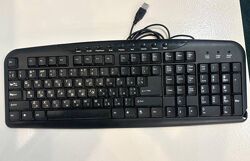 Клавиатура/клавіатура для ПК Canyon CNE-CKEY2 USB проводна с подставкой