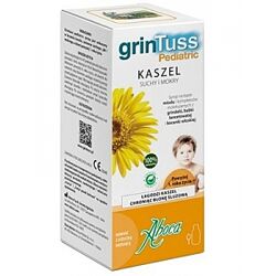 GrinTuss Pediatric, ГринТусс сироп, от сухого и влажного кашля, 210 г