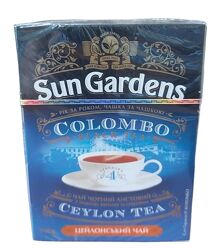 Чай чорний і зелений Sun Gardens Colombo 100 г.