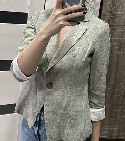 Піджак льоновий