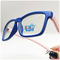 Дитячі комп&acuteютерні окуляри в синій оправі