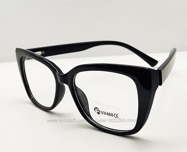Іміджеві компютерні окуляри, оправа котяче око із лінзою с захистом від UV 