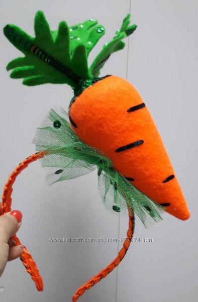 Ободок Морковка