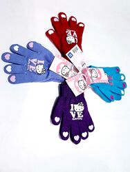 Осенние перчатки на девочку Hello Kitty, Sanrio