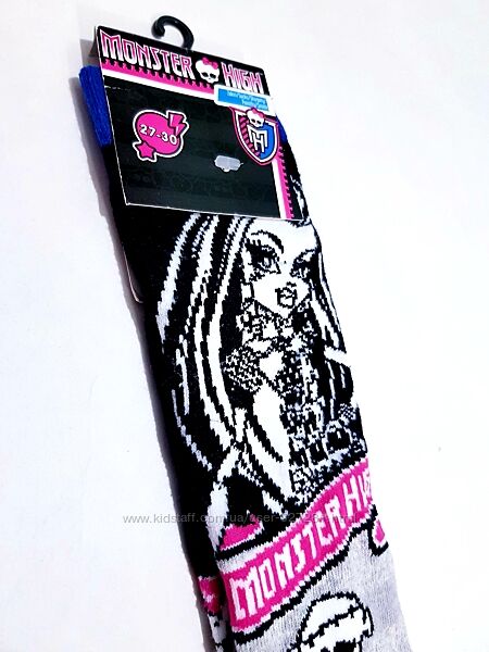 Гольфы на девочку Monster High, размер- 27-30