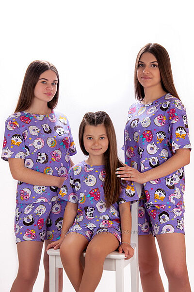 Пижама для девочек Family look