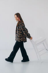 Штани на дівчинку. Двонитка.