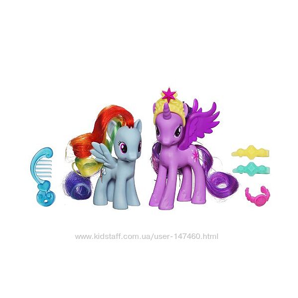 My Little Pony Принцессы Твайлайт Спаркл и Рэйнбоу Дэш. В наличии