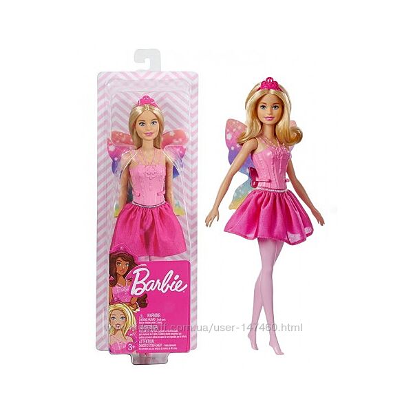 Barbie Барби кукла Фея Дримтопия с цветными крыльями Mattel FWK87. В наличи