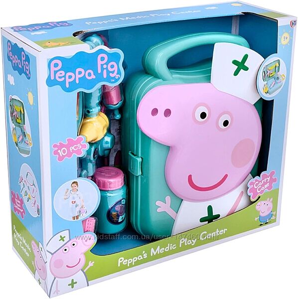 Набор доктора Peppa Pig в чемодане. В наличии