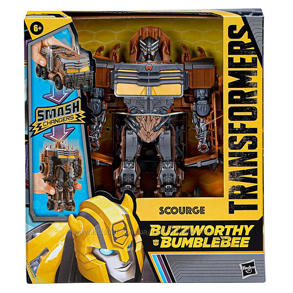 Transformers Buzzworthy Bumblebee Smash Changers Scourge. В наличии