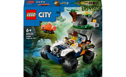 Lego City 60424 Исследователь джунглей ATV Миссия Красной Панды. В наличии