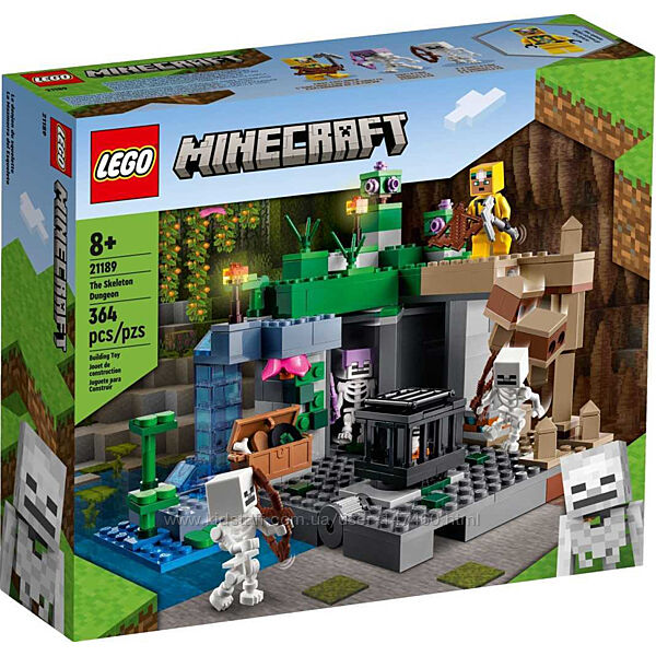 Lego Minecraft 21189 Подземелье скелета. В наличии