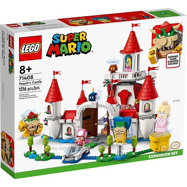 Lego Super Mario 71408 Замок Пич. В наличии