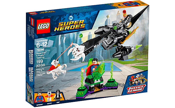 Lego Super Heroes 76096 Команда Супермена и Крипты. В наличии