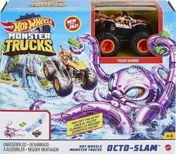 Hot Wheels Набор Опасные противники Octo-Slam GYL09-2. В наличии