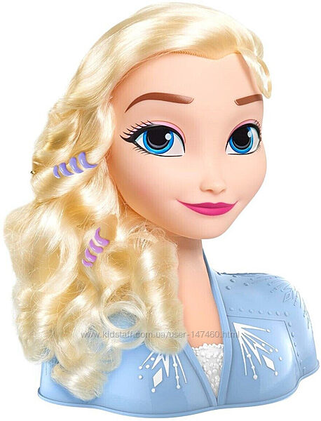 Frozen Elsa Styling Head Эльза Голова манекен для причесок. В наличии