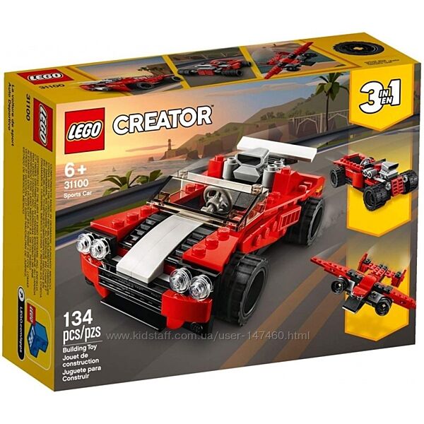Lego Creator 31100 Спортивный автомобиль. В наличии