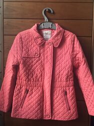 рожева куртка , Розовая стёганная ветровка Gymboree куртка