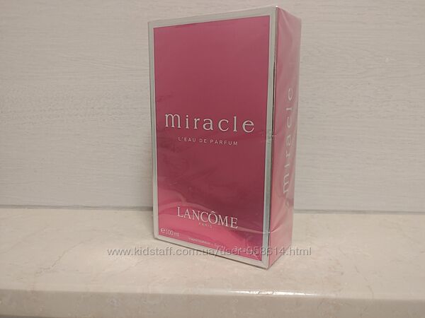 Lancme Miracle 100 мл. Оригінал. парфумована вода духи парфюм EDP.