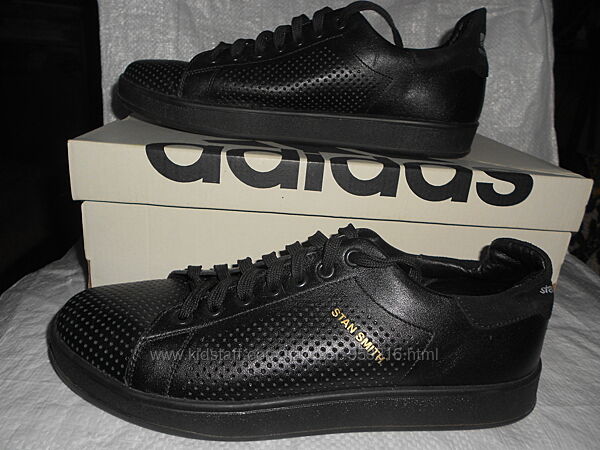 Кроссовки летние Adidas, 41 27,5 см, кожа натуральная, перфорированные
