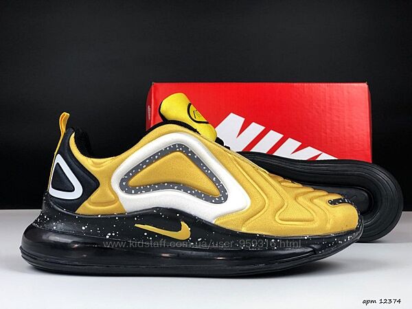 кроссовки, Air Max 720, 38-45 размер, 3 модели, новинка, желтые, красные
