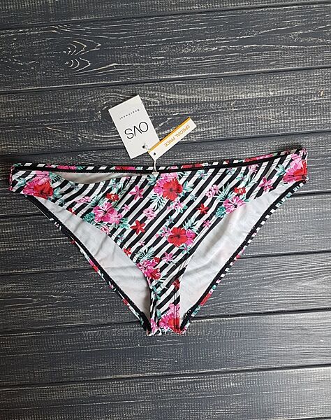 Цветочные плавки в полоску от ovs размер l