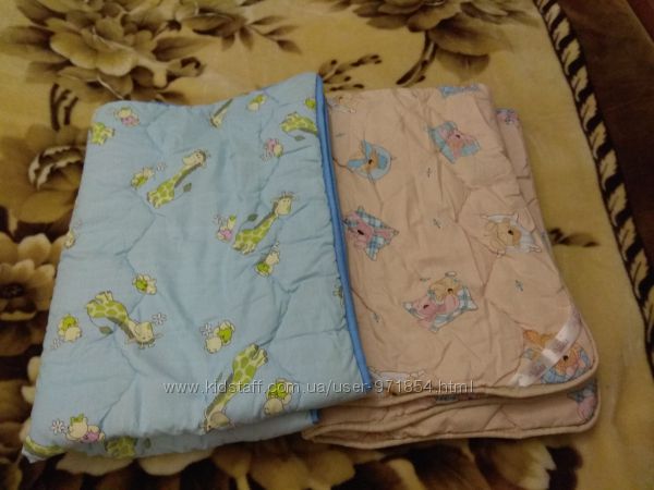 Одеяло, подушка детское теплое можно для двойни 100140