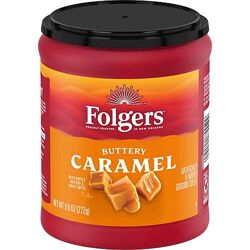 Молотый кофе Folgers Buttery Caramel из США