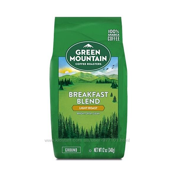 Кофе Green Mountain Coffee Roasters Breakfast Blend из США