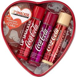 Набор бальзамов для губ Lip Smacker Coca-Cola Heart Tin