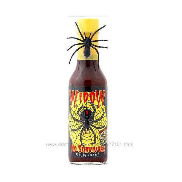 Острый соус Widow No Survivors Hot Sauce из США