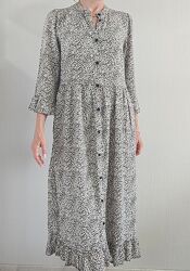 Ярусное платье миди оверсайз Asos