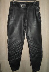 мотоштаны кожаные KRAWEHL большой размер 48/50 пояс 88-90 см
