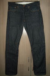 джинсы Levis 501 размер W 32 L 32 пояс 85 см