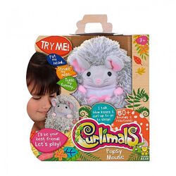 Curlimals, интерактивная игрушка,  ежик, зайка, Кролик, игрушка, Curlimals 