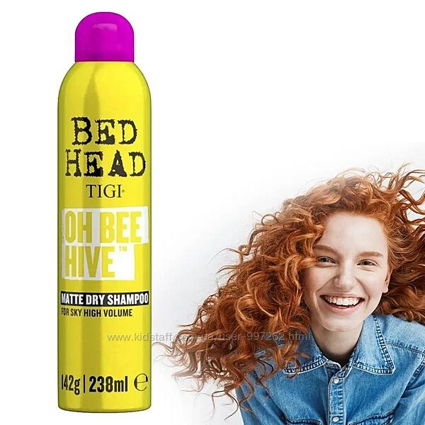 Сухий шампунь для об´єму волосся Tigi BH Oh Bee Hive, 238мл